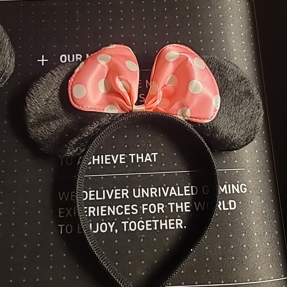 Minnie Ears For Baby/Small Kids Headband Disneyland, Black, Party Favors, Photos